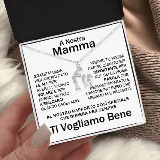 Collana Mamma e Figli - Ti vogliamo bene.