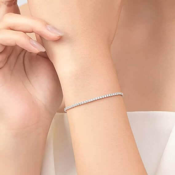 Bracciale Tennis in Argento Sterling 925 - Per la mia Madrina