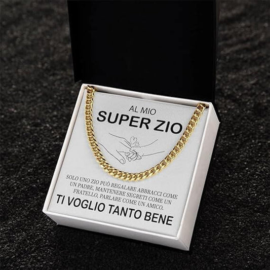 Collana da Uomo Oro - Super Zio