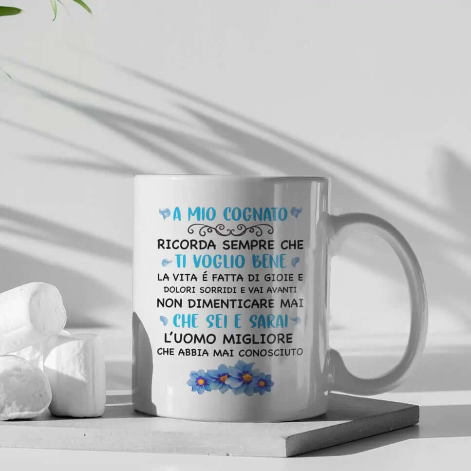 Tazza A Mio Cognato Ricorda Sempre Che Ti Voglio Bene