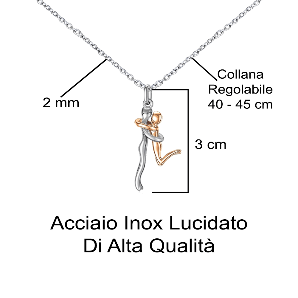 Collana Abbraccio - Alla Donna della Mia Vita