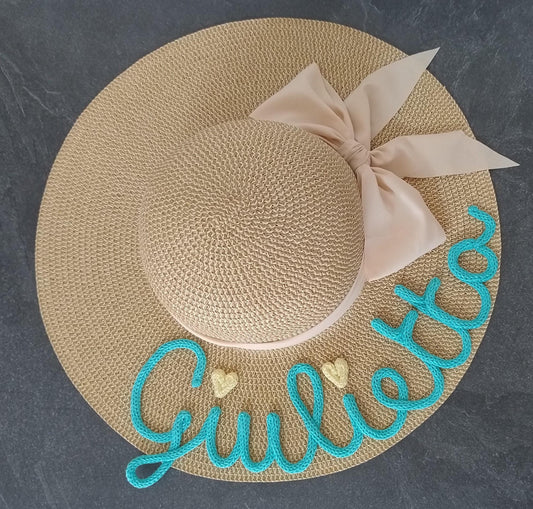 Cappello con nome lavorato a maglia personalizzabile - accogliente e personalizzato in tricotin Regali per la Festa della mamma