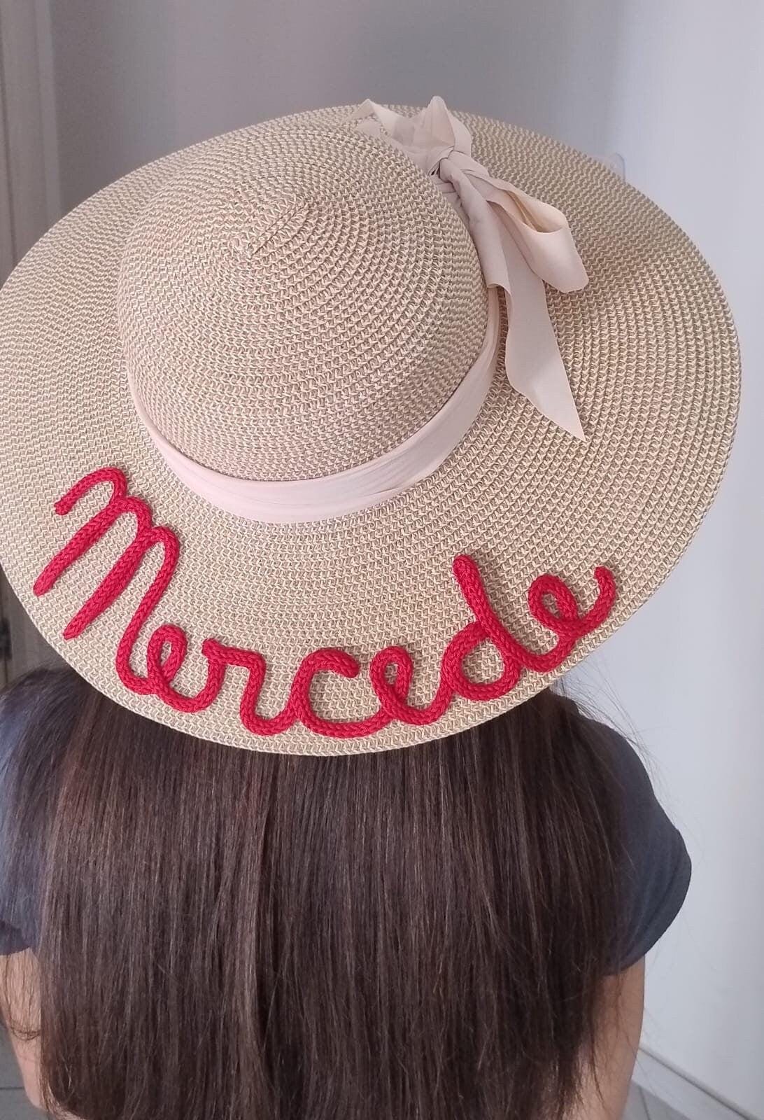 Cappello con nome lavorato a maglia personalizzabile - accogliente e personalizzato in tricotin Regali per la Festa della mamma