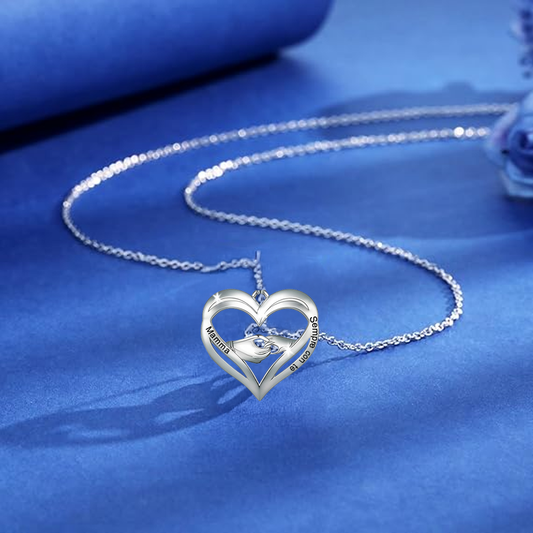 Collana da Donna in Argento Sterling 925 - Mamma, Sempre con Te