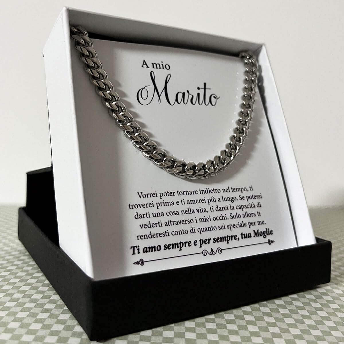 Collana da Uomo - A Mio Marito.