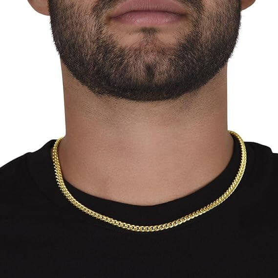 Collana da Uomo Oro - All'Uomo della Mia Vita.