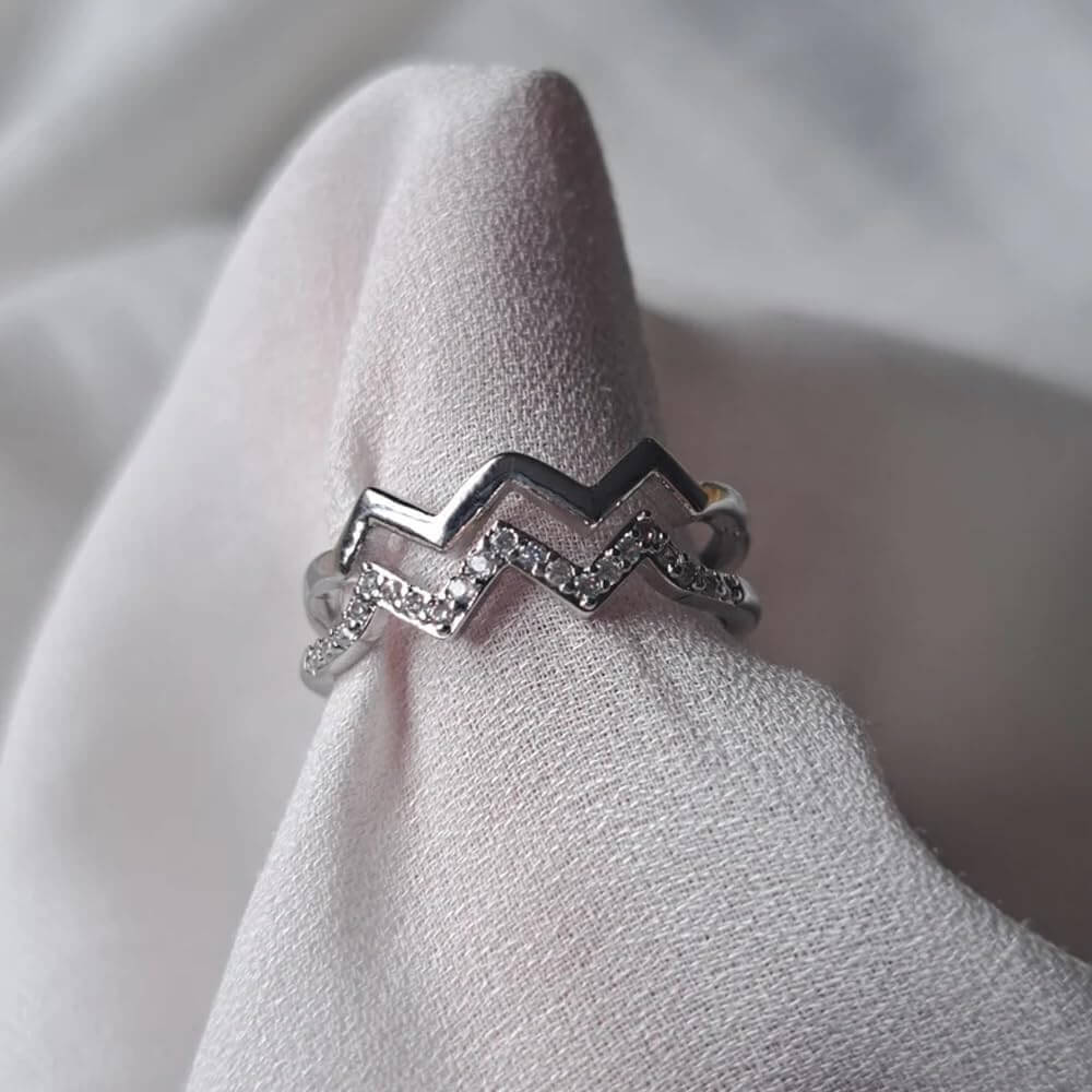 Anello in Argento Sterling 925 - A Mia nipote - Alti e Bassi