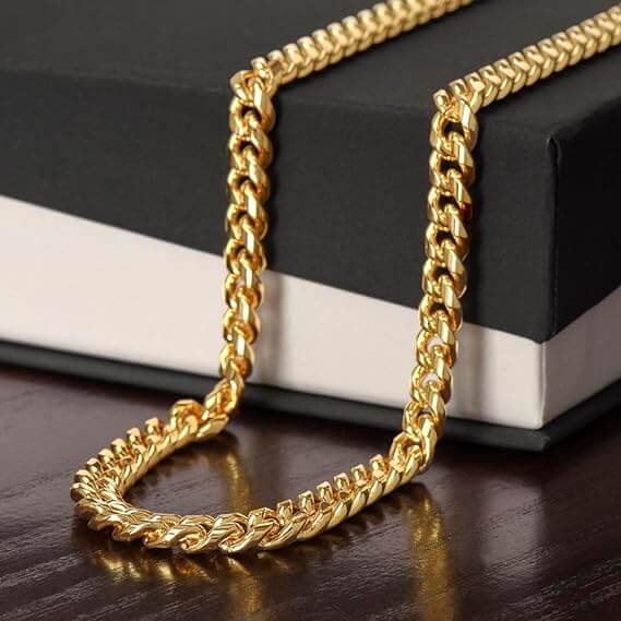Collana da Uomo Oro - All'Uomo della Mia Vita.