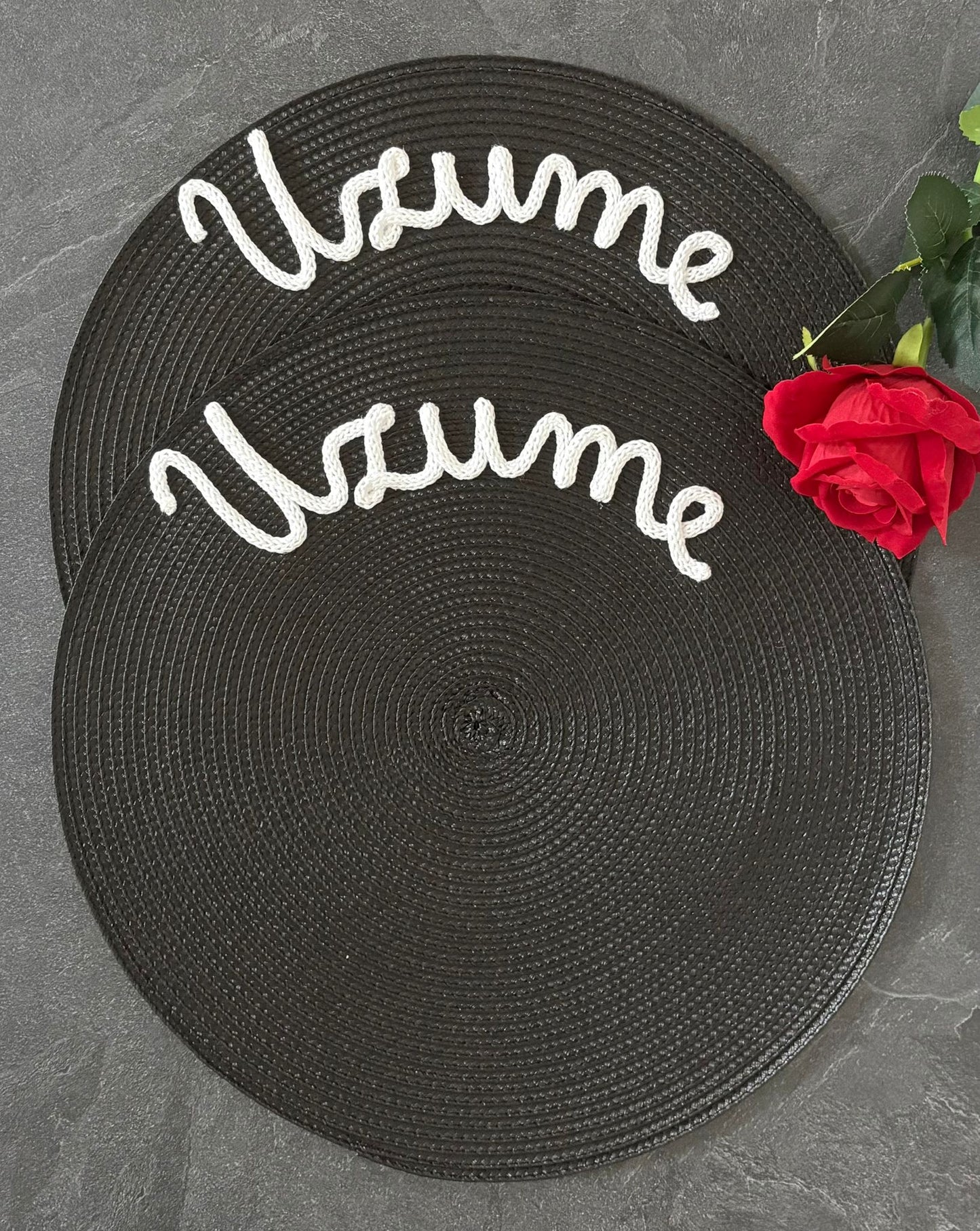 Tovaglietta Personalizzata con Nome in Cotone