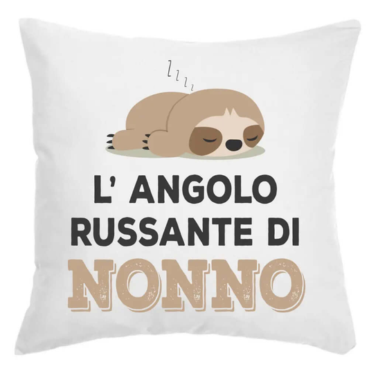 Cuscino L'angolo russante di Nonno