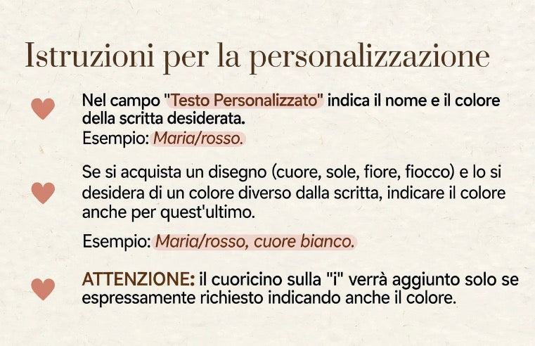 Idea Regalo Tovaglietta Personalizzata con Nome in Tricotin tovagliette personalizzate ovale
