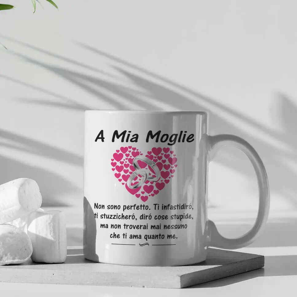 Tazza A mia Moglie Non sono perfetto