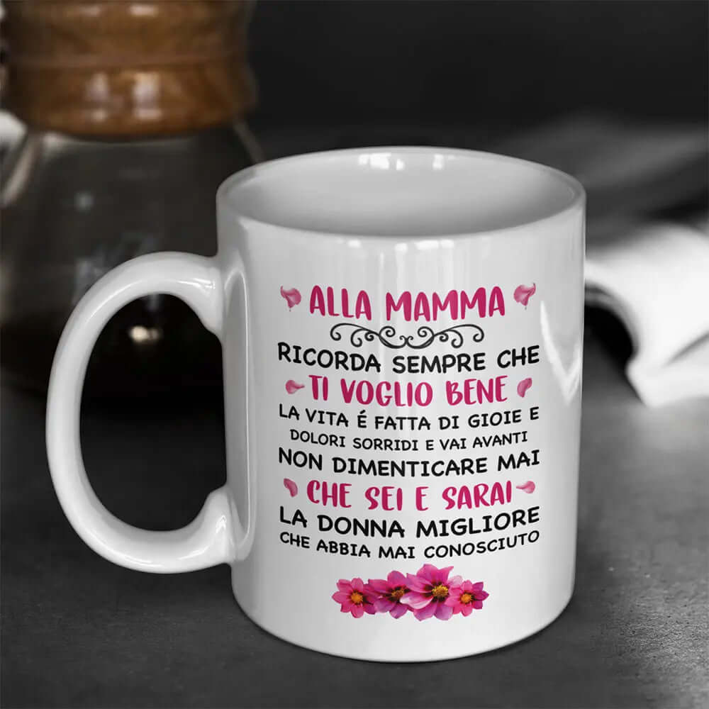 Tazza Alla Mamma Ricorda Sempre Che Ti Voglio Bene