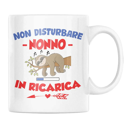 Tazza Non Disturbare Nonno In Ricarica