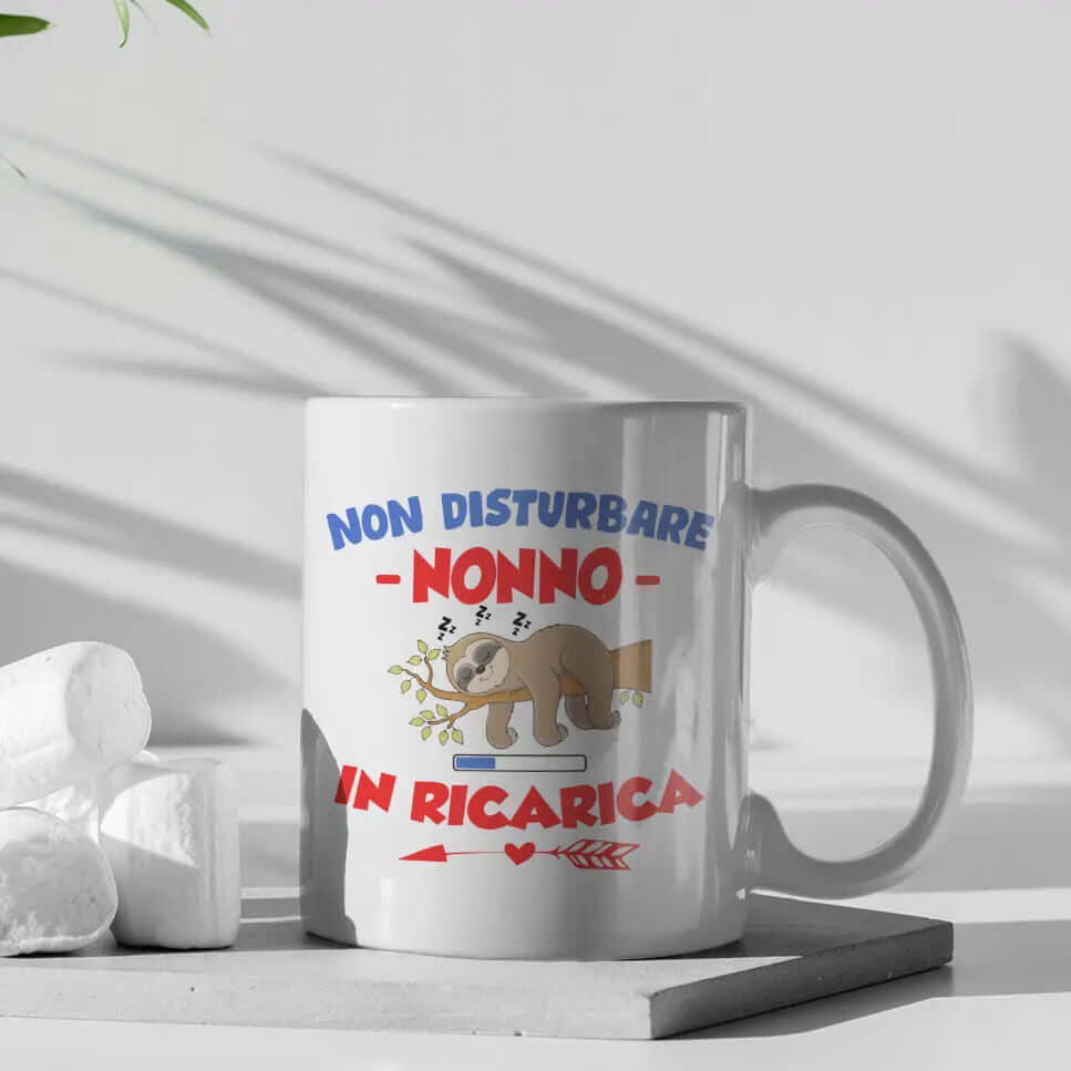 Tazza Non Disturbare Nonno In Ricarica