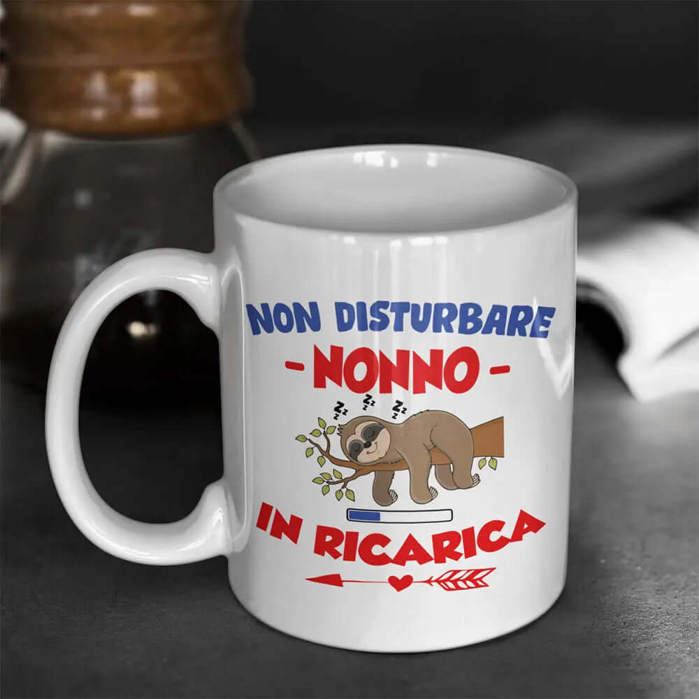 Tazza Non Disturbare Nonno In Ricarica