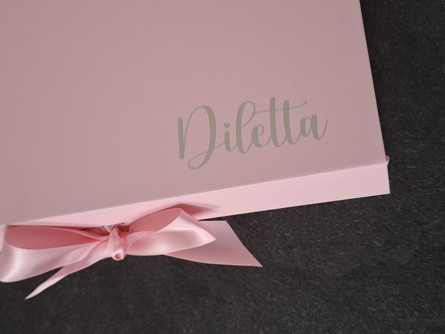 Scatola dei Ricordi Personalizzata con Nome - Confezione Regalo per Compleanni, Battesimi e Occasioni Speciali