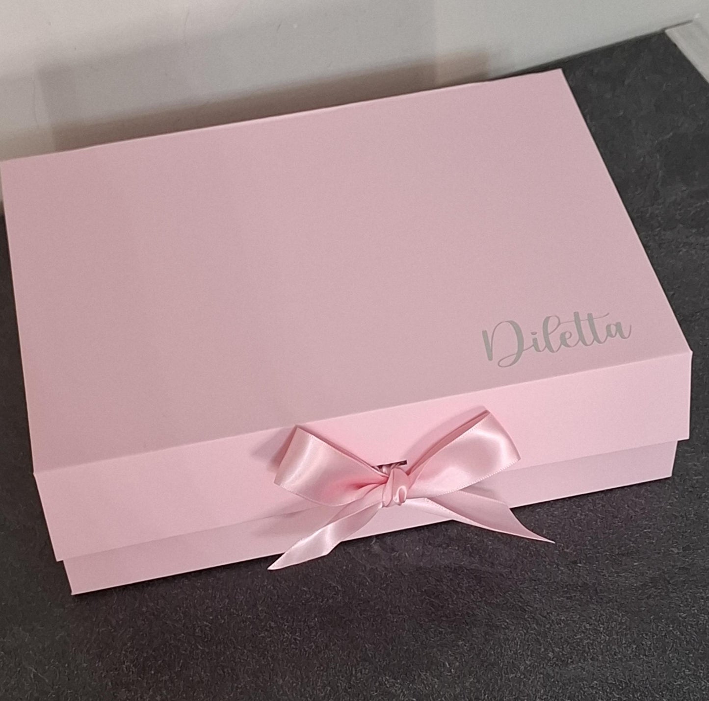Scatola dei Ricordi Personalizzata con Nome - Confezione Regalo per Compleanni, Battesimi e Occasioni Speciali