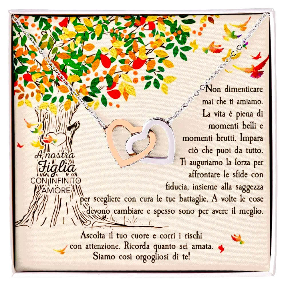 Collana A Nostra Figlia - Con Infinito Amore.