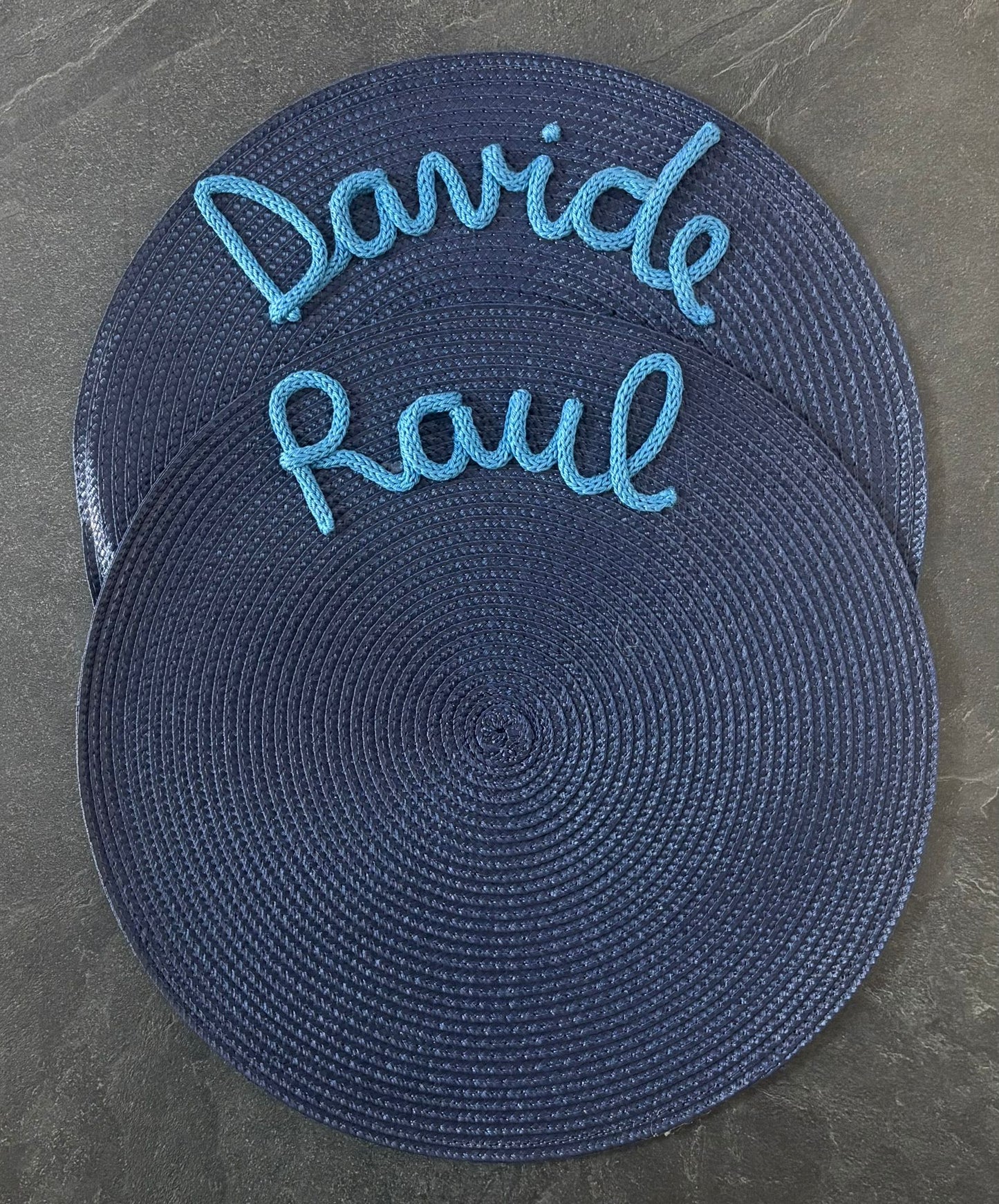 Tovaglietta Personalizzata con Nome in Cotone