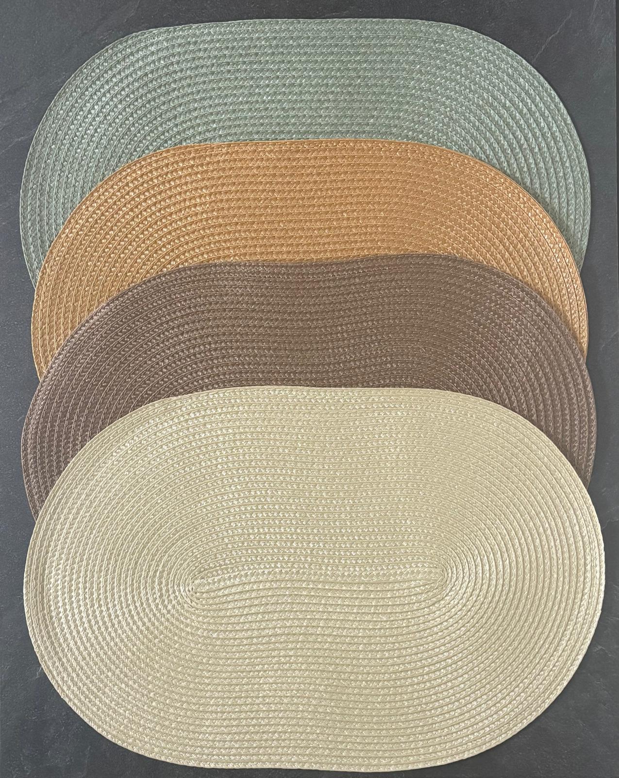 Idea Regalo Tovaglietta Personalizzata con Nome in Tricotin tovagliette personalizzate ovale