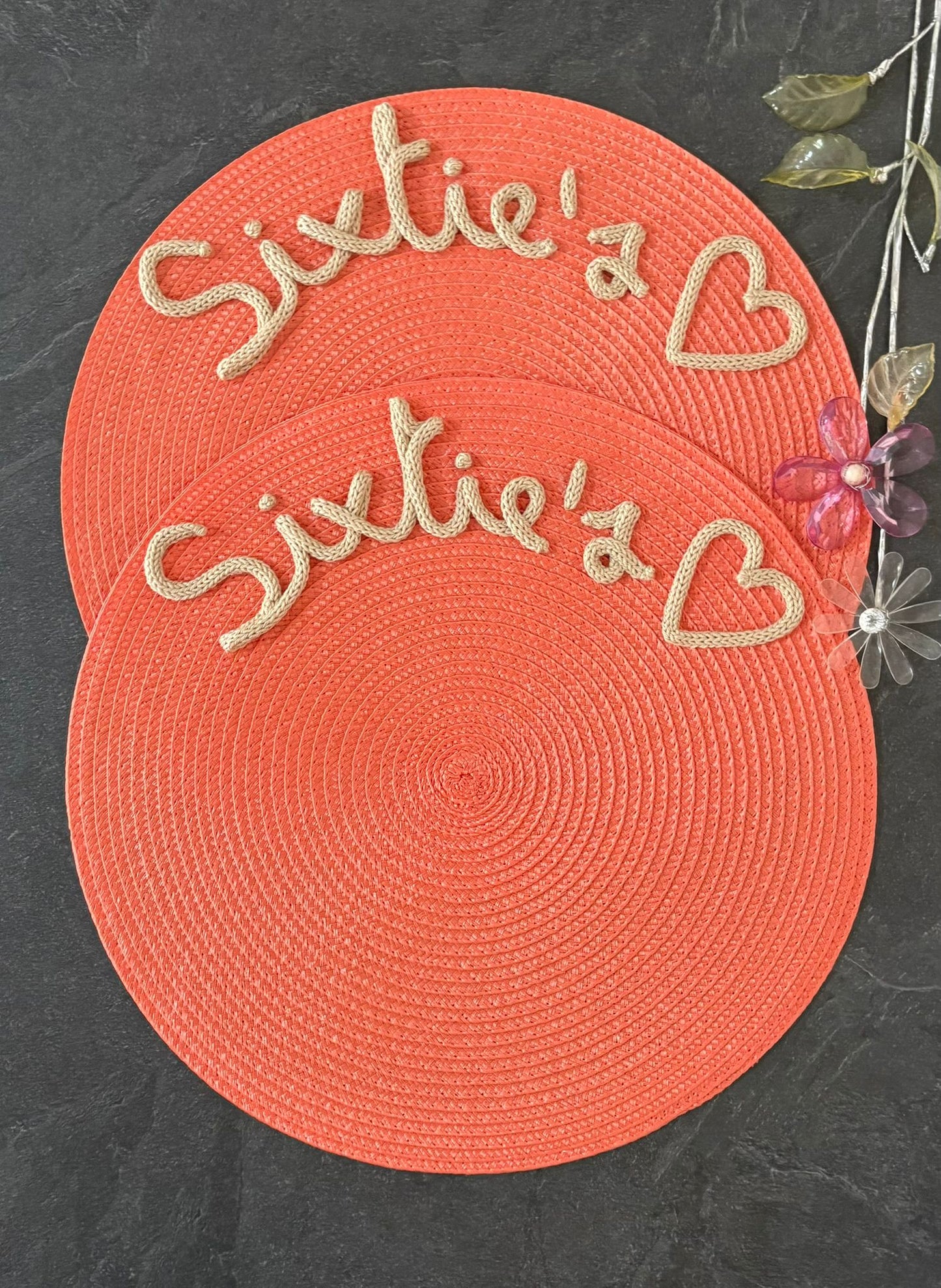 Tovaglietta Personalizzata con Nome in Cotone